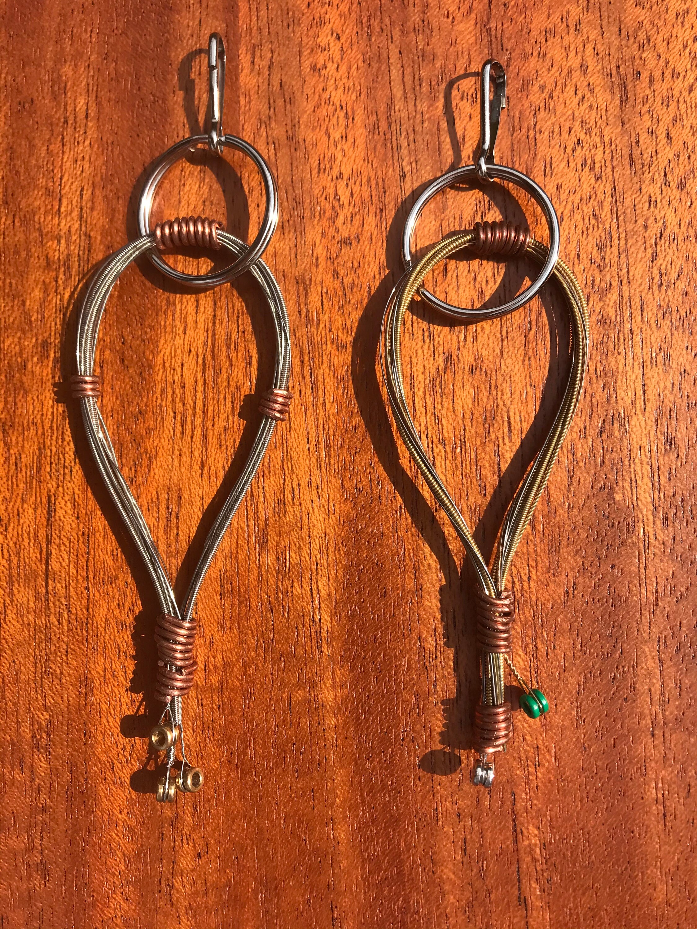 Recycled Guitar String Key Rings Etsy UK
