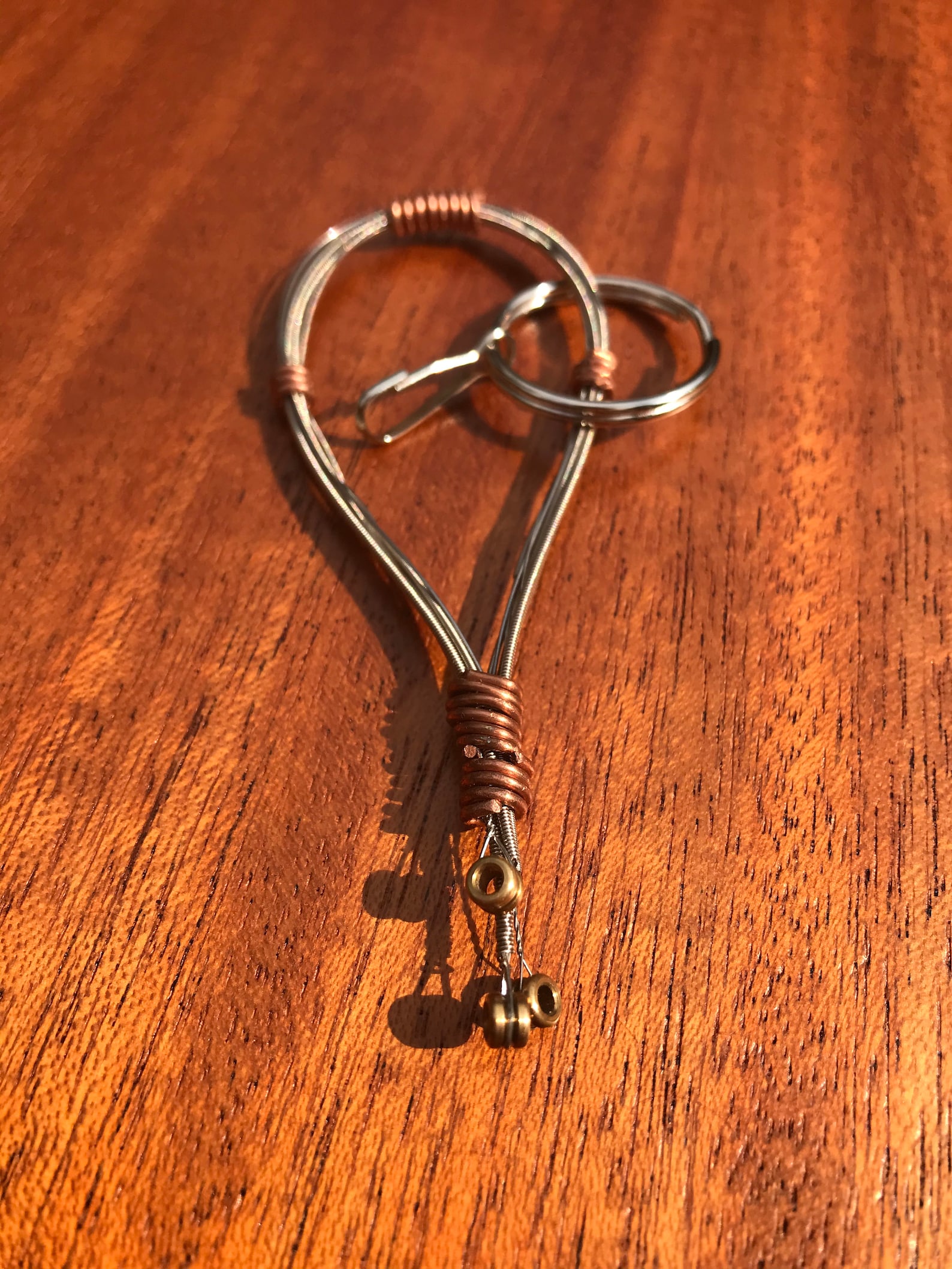 Recycled Guitar String Key Rings Etsy UK
