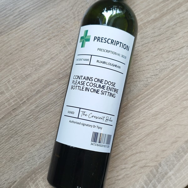 Funny Wine Labels Etsy UK