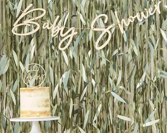 HOLZGIRLANDE BABY SHOWER | Mummy to be | Babyparty | Babyshower | Gender Reveal Party | Partyzubehör | Partydeko | Girlande