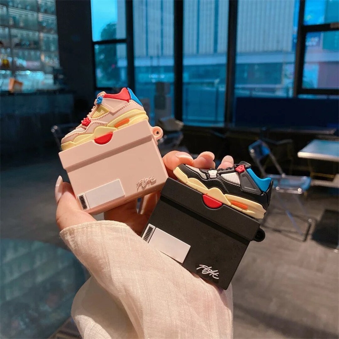 Jordan Inspired Shoebox Airpod Case Silicon Airpod Pro Case Etsy
