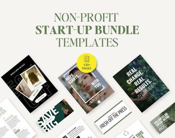 Non-Profit-Jahrestag, Patenschaftsvorschlag und Instagram-Posts und Story-Vorlagenbundle | Charity-Vorlagen | Magazin für Spendensammlung