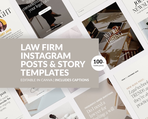 LAW FIRM marketing templates | lawyer instagram marketing | attorney marketing | law office social media | legal aid posts | legal instagram
