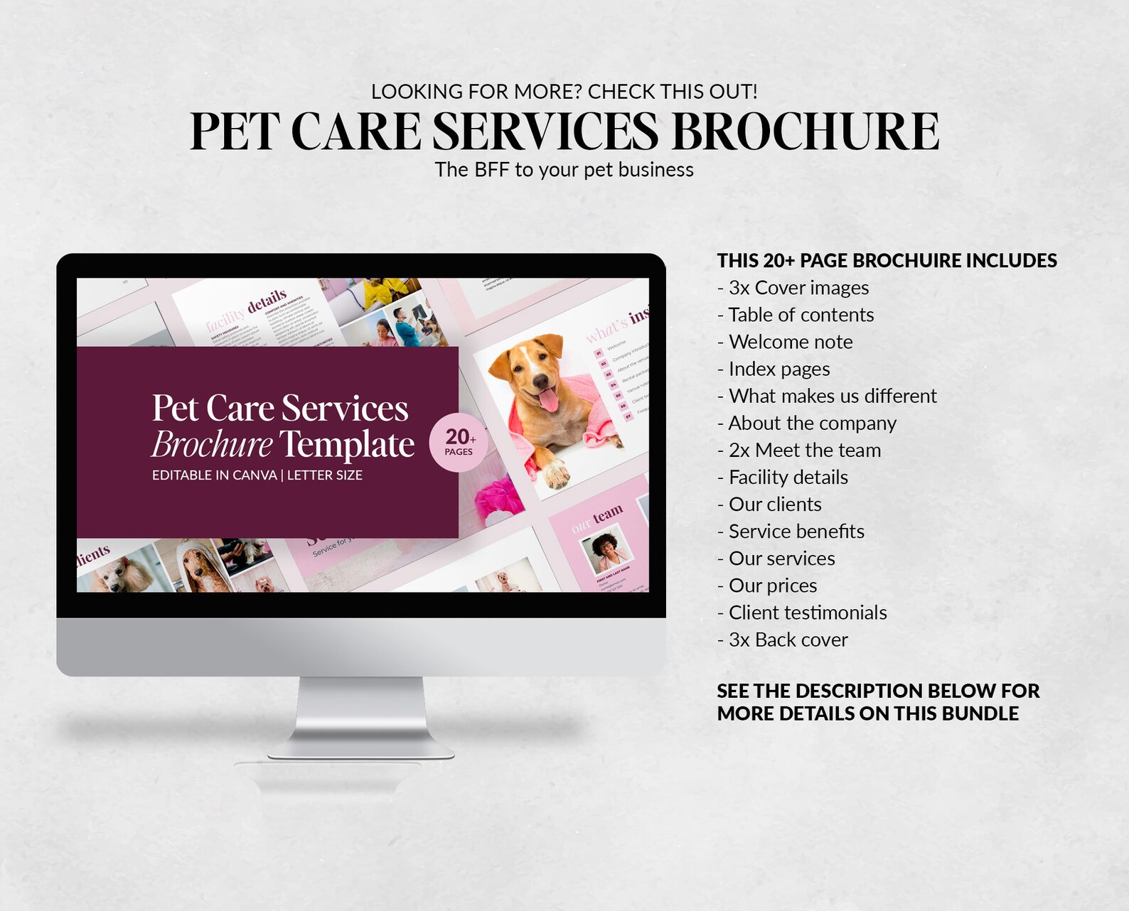 Pet Care Line Sheet Pet Care Guide Pet Product Catalogue Template