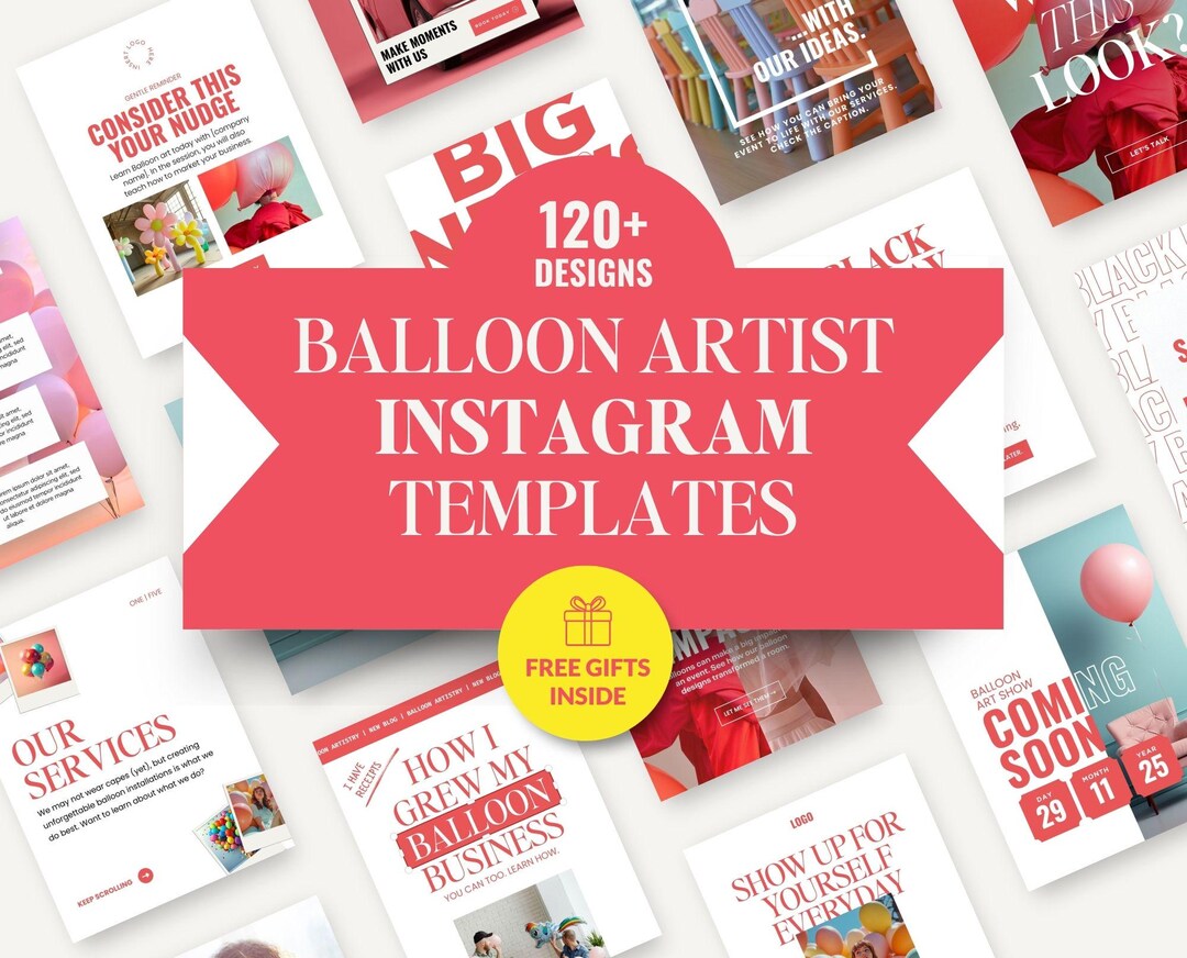 Balloon Decor Artists Instagram Templates: Ballon Decor Instagram Posts ...