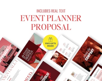 Veranstaltungsplaner Vorschlag Vorlage | Hochzeitsplaner | Hochzeitsplaner | Veranstaltungsvorschlag | Event-Brief | Kundenprojekt