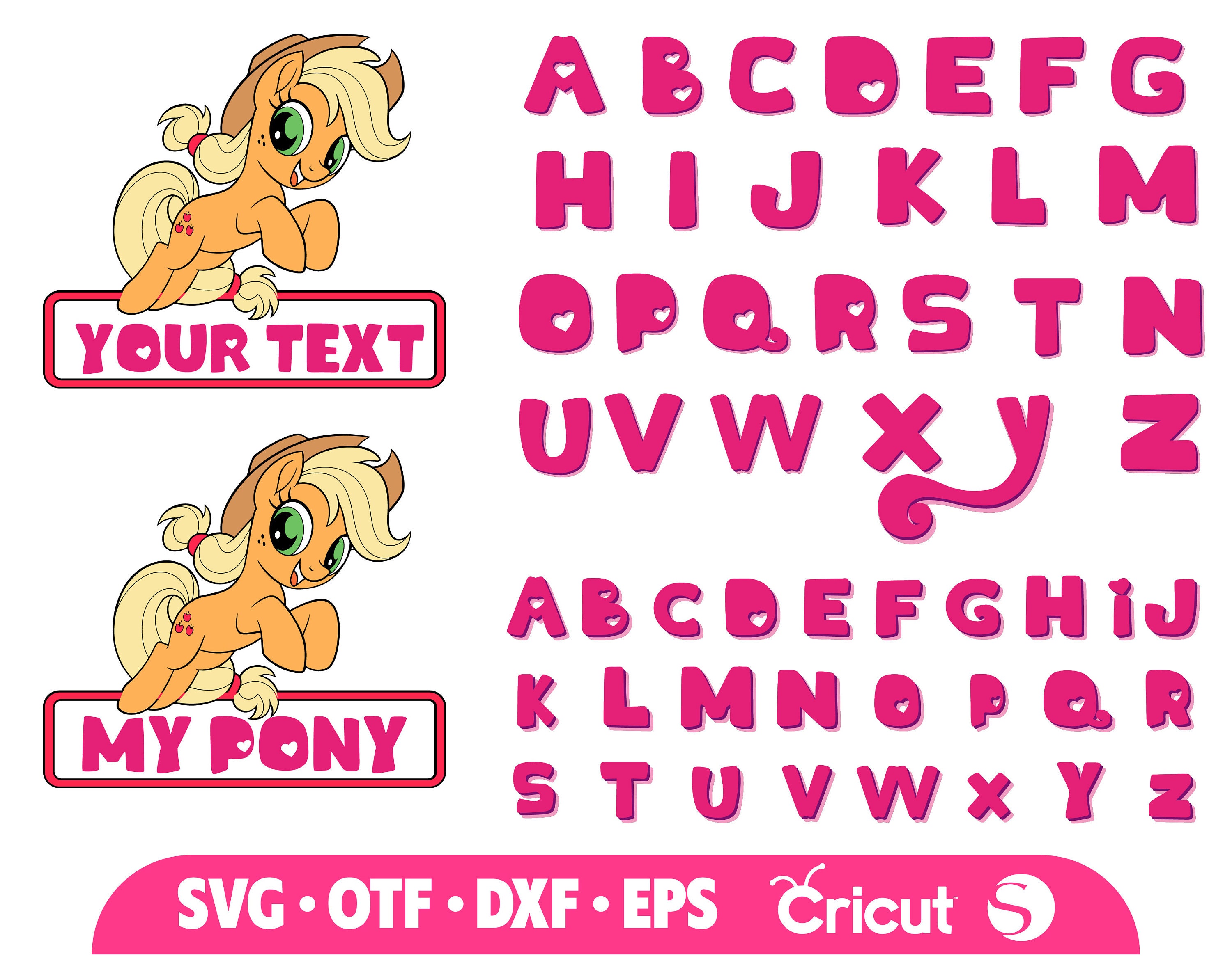 Little Baby Pony Font Otf Set Pony Svg Letters Cricut Birthday Etsy Little Baby Pony Font Otf Set Pony Svg Letters Cricut Birthday Etsy