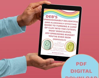Clay Nuggets Guide: DIY Air Dry & Polymer Clay Project (PDF Download)