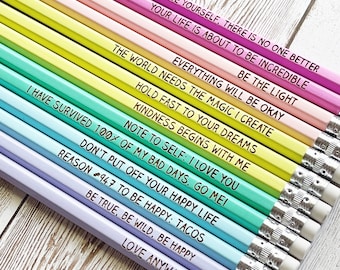 Positive Pencils Etsy