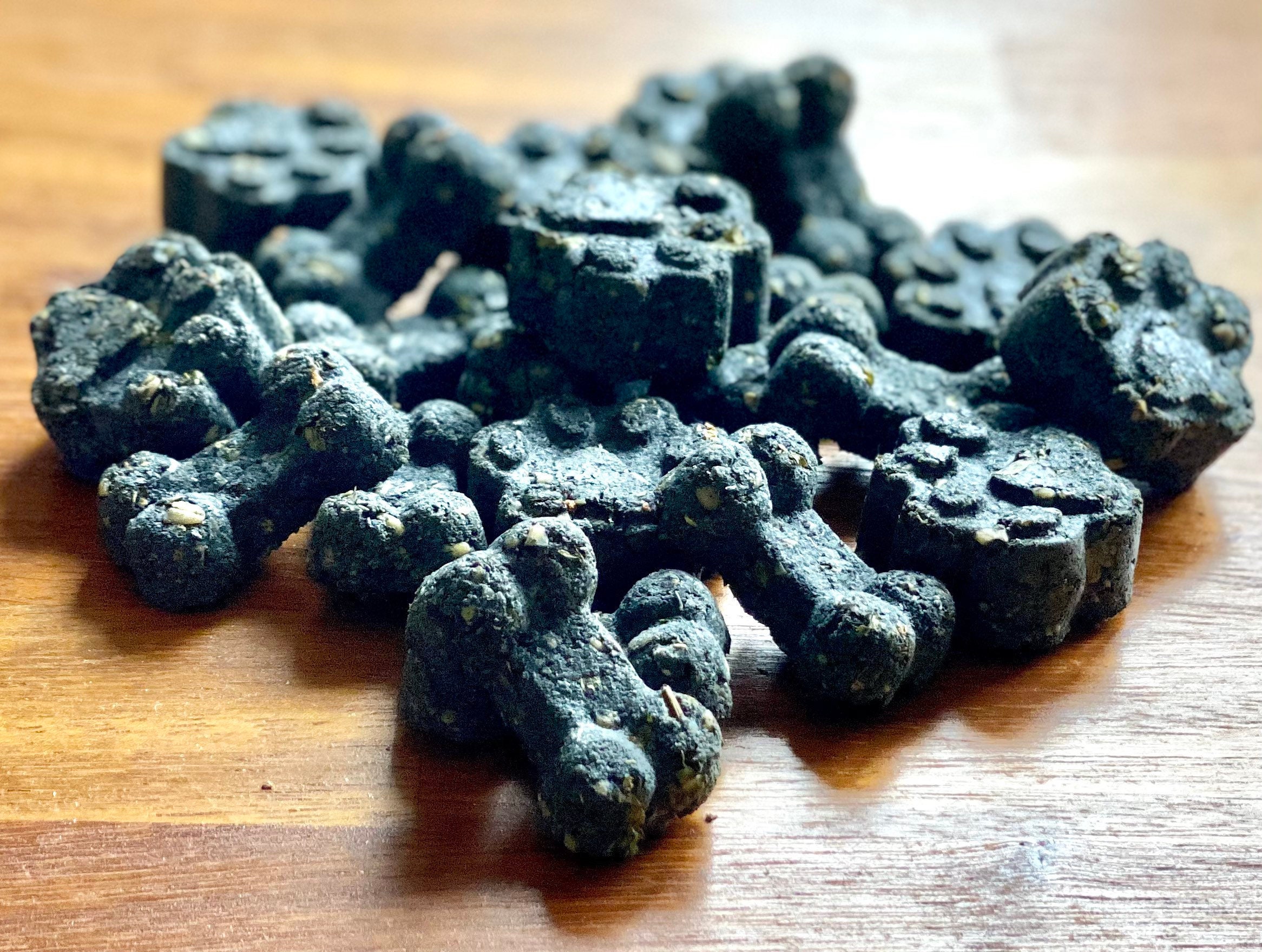Activated Charcoal & Mint Biscuits Etsy