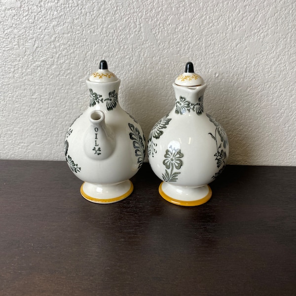 Anthropologie  Paisley Oil & Vinegar Cruet Set