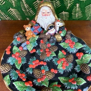 Fitz and Floyd Santa - Etsy