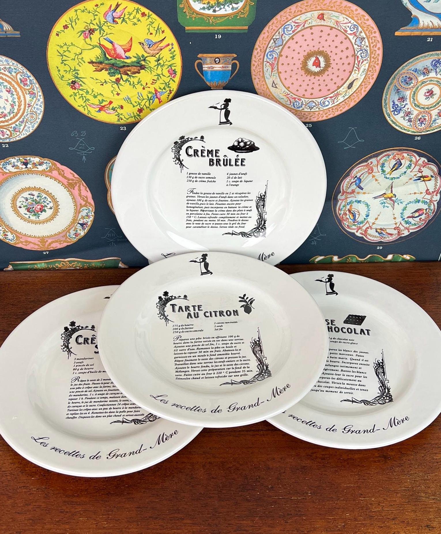 French bistro plates - Etsy 日本