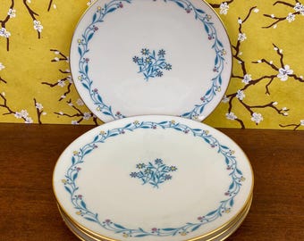 Set of 4 Lenox Arcadia Dessert Plates