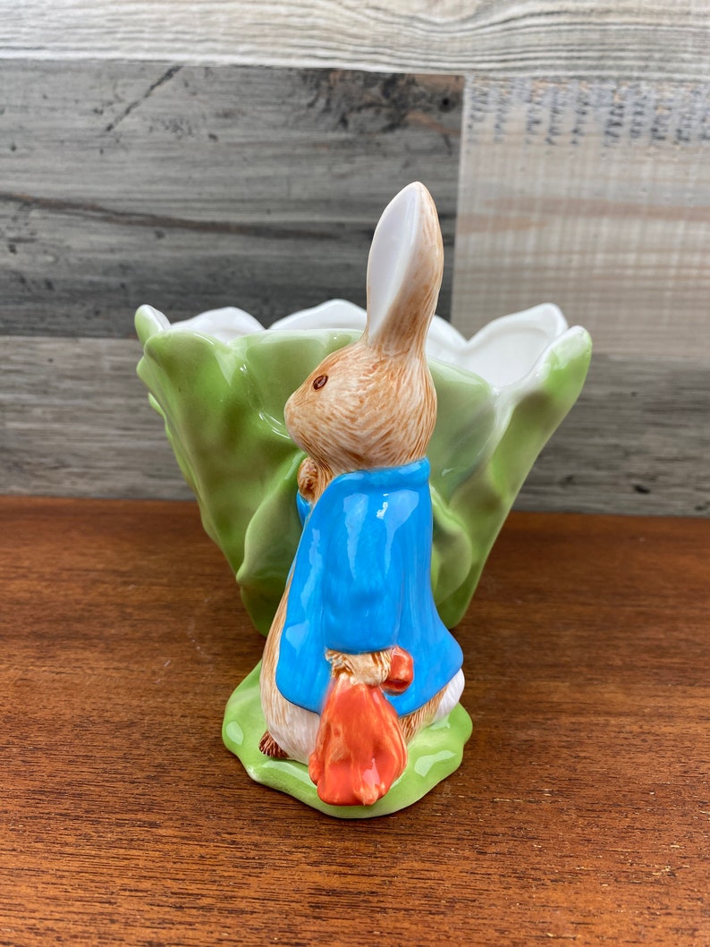 Beatrix Potter, Peter Rabbit Planter, Cabbage Planter, Easter Décor ...