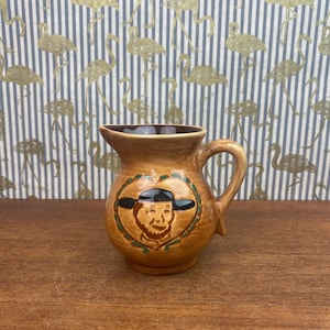 Pennsbury Pottery Amish Folk Art Creamer Pitcher