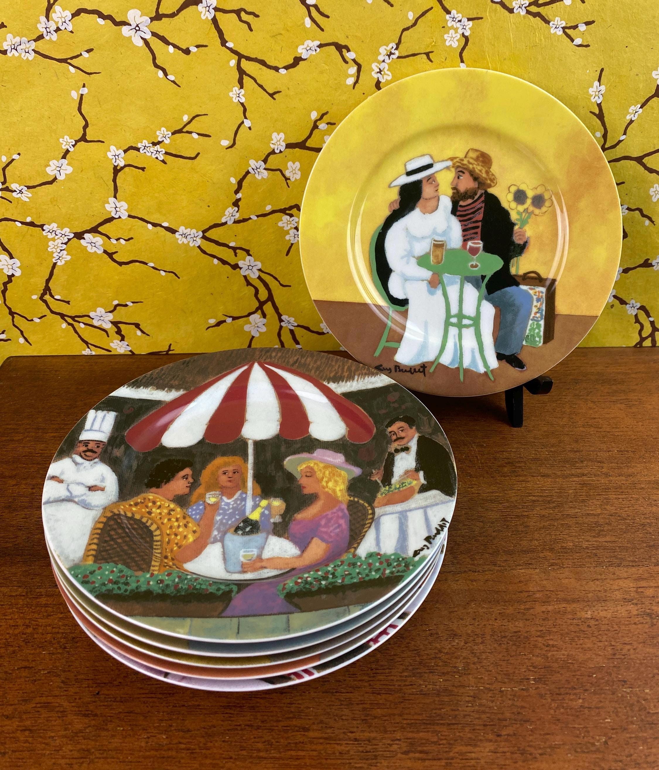 Guy Buffet Plates - Etsy