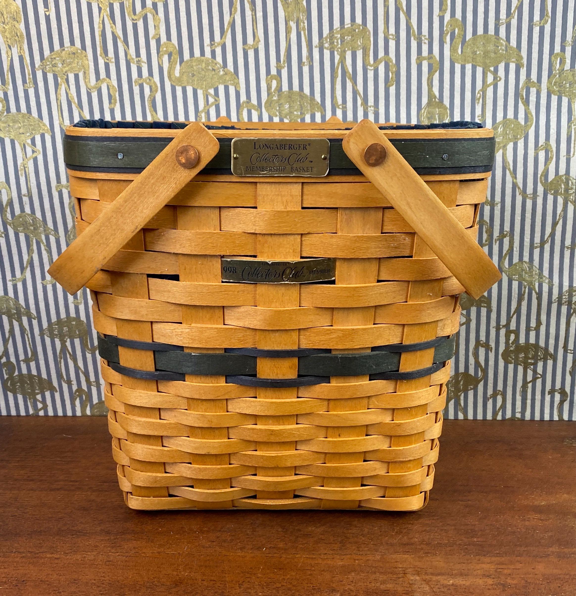 ロンガバーガー　バスケット　纏め売り ロンガバーガー 1998 コレクターズクラブ メンバーシップ バスケット