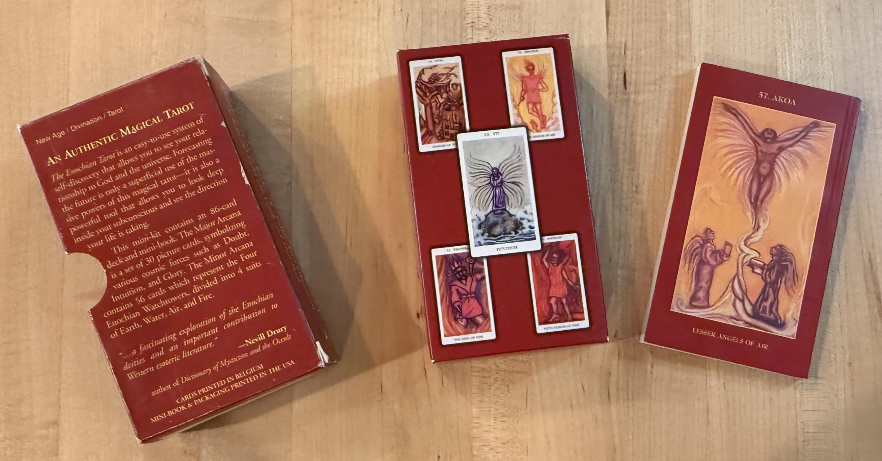 Enochian Tarot Box Set 2nd Edition 2000 - Etsy