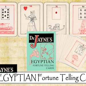 Cartes de voyance égyptiennes du Dr Jayne