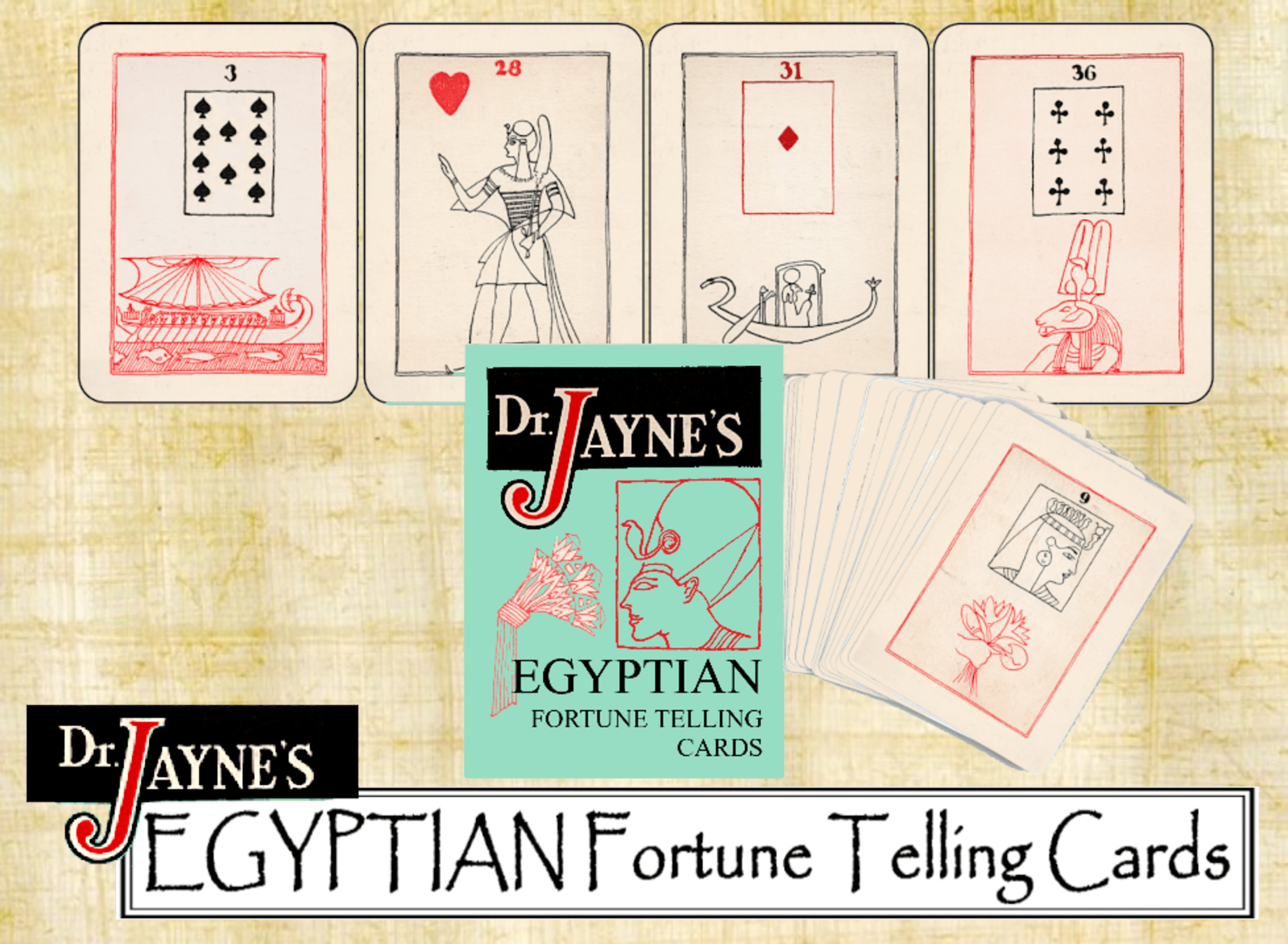 Dr. Jayne's Egyptian Fortune Telling Cards