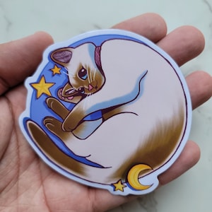 Cute Siamese Cat sticker