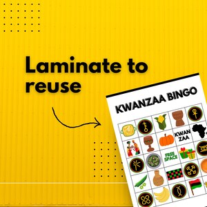 Kwanzaa Bingo, Kwanzaa Games Printable, Kwanzaa Party Games, Kwanzaa ...