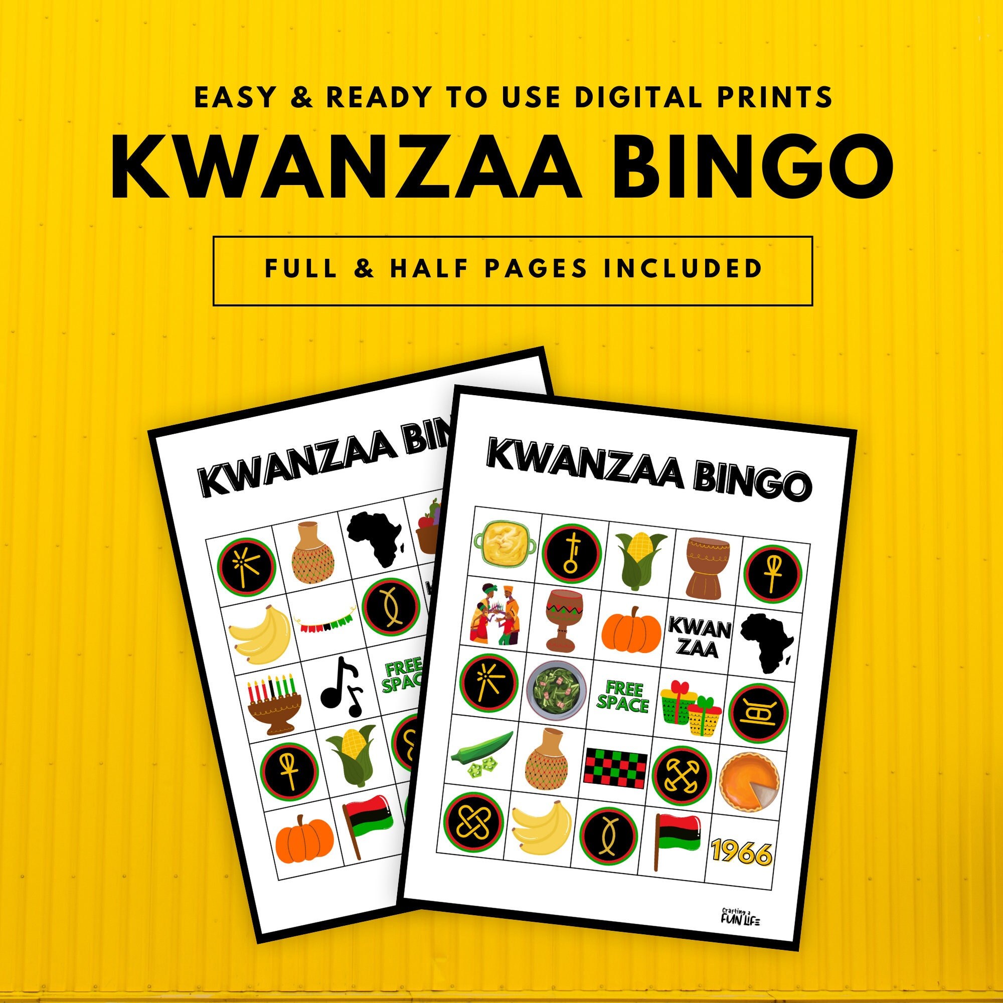 Kwanzaa Bingo Kwanzaa Games Printable Kwanzaa Party Games Kwanzaa Kwanzaa Bingo Kwanzaa Games Printable Kwanzaa Party Games Kwanzaa