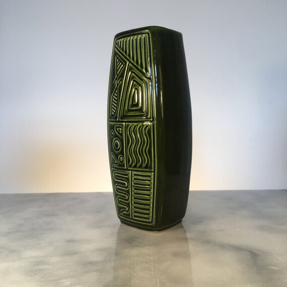 Trentham Art Ware Midcentury Vase. Vintage Ceramic. Etsy
