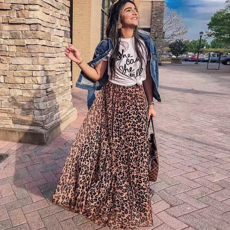 Leopard Maxi Dress - Etsy Leopard Maxi Dress - Etsy