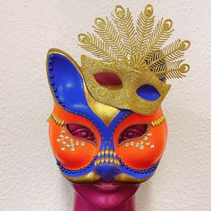 Cat Carnival Mask