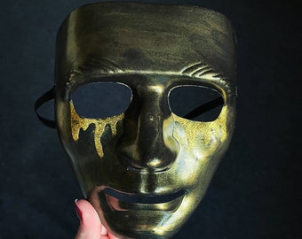 Karneval Maske venezianische Maskerade goldene Maske