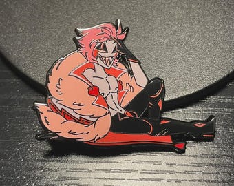 Pin up Lucifer HH demon pin ver.2