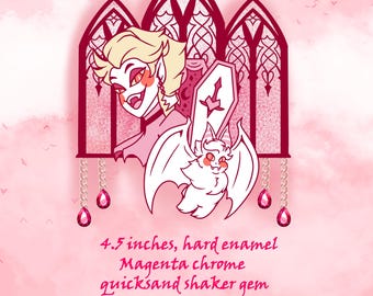 20pcs PRE-ORDER HH Pink Vampire Luci jumbo pin