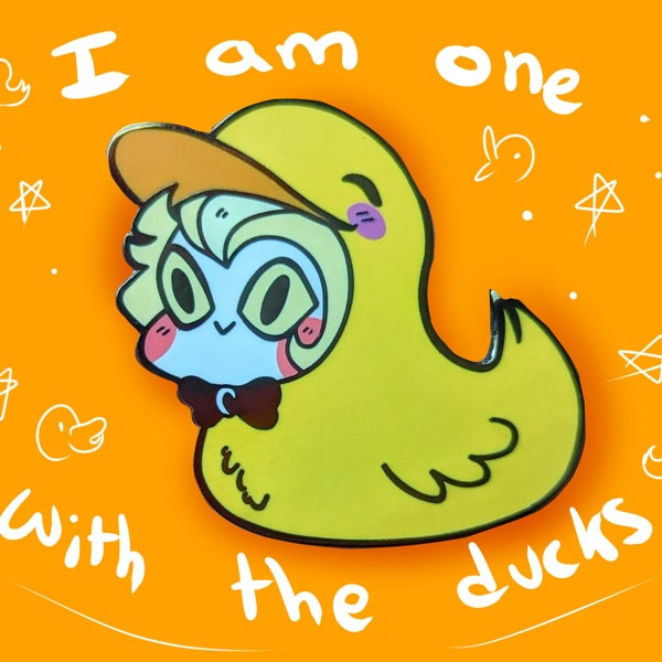 I am one with the ducks fanmade Luci Pin