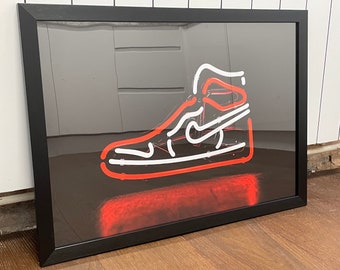 Neon nike | Etsy España