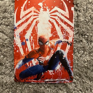 Spider-Man with logo Poster