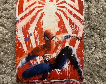 Spider-Man with logo Poster