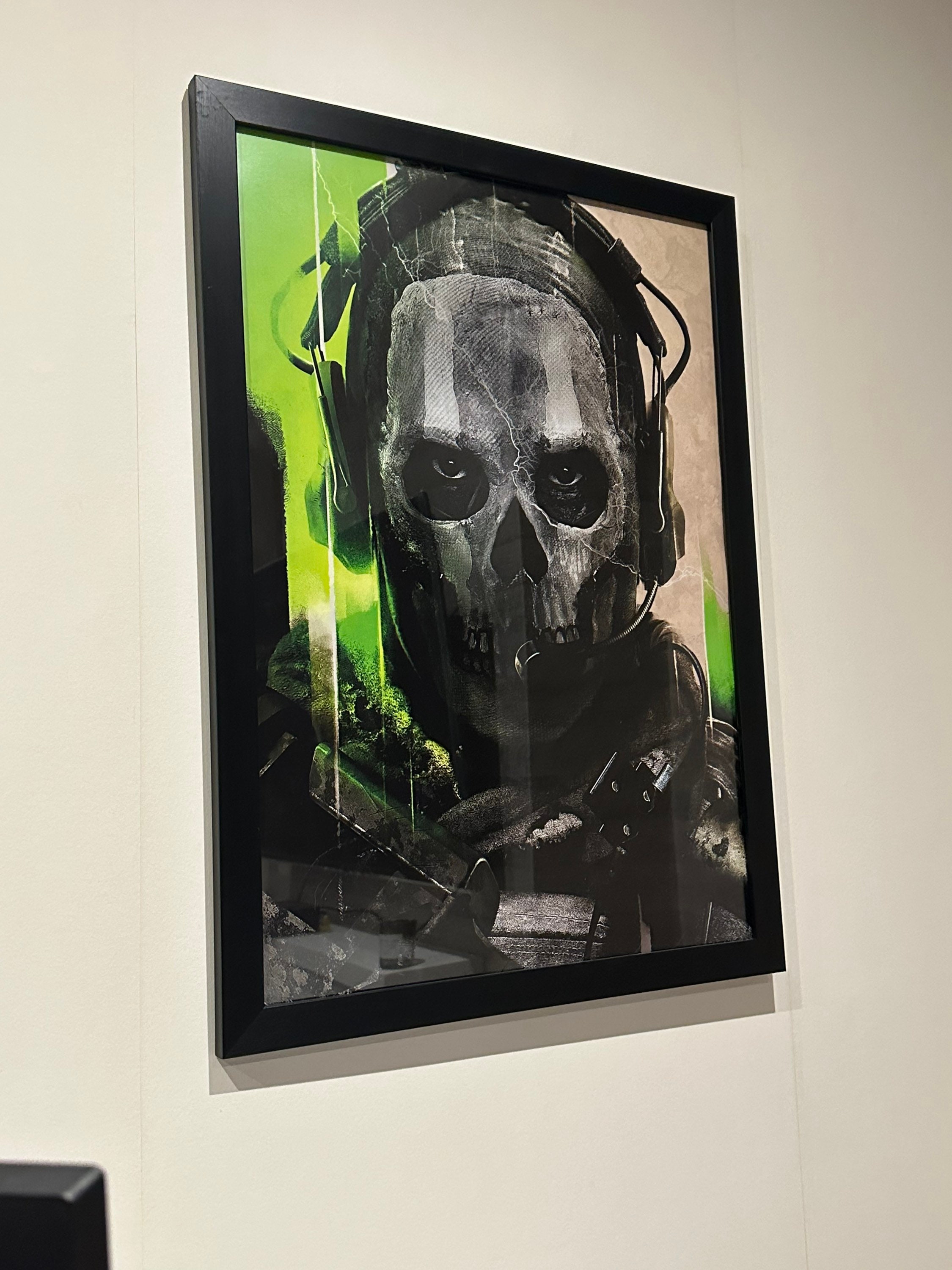 Modern Warfare Ghost Poster - Etsy | Poster