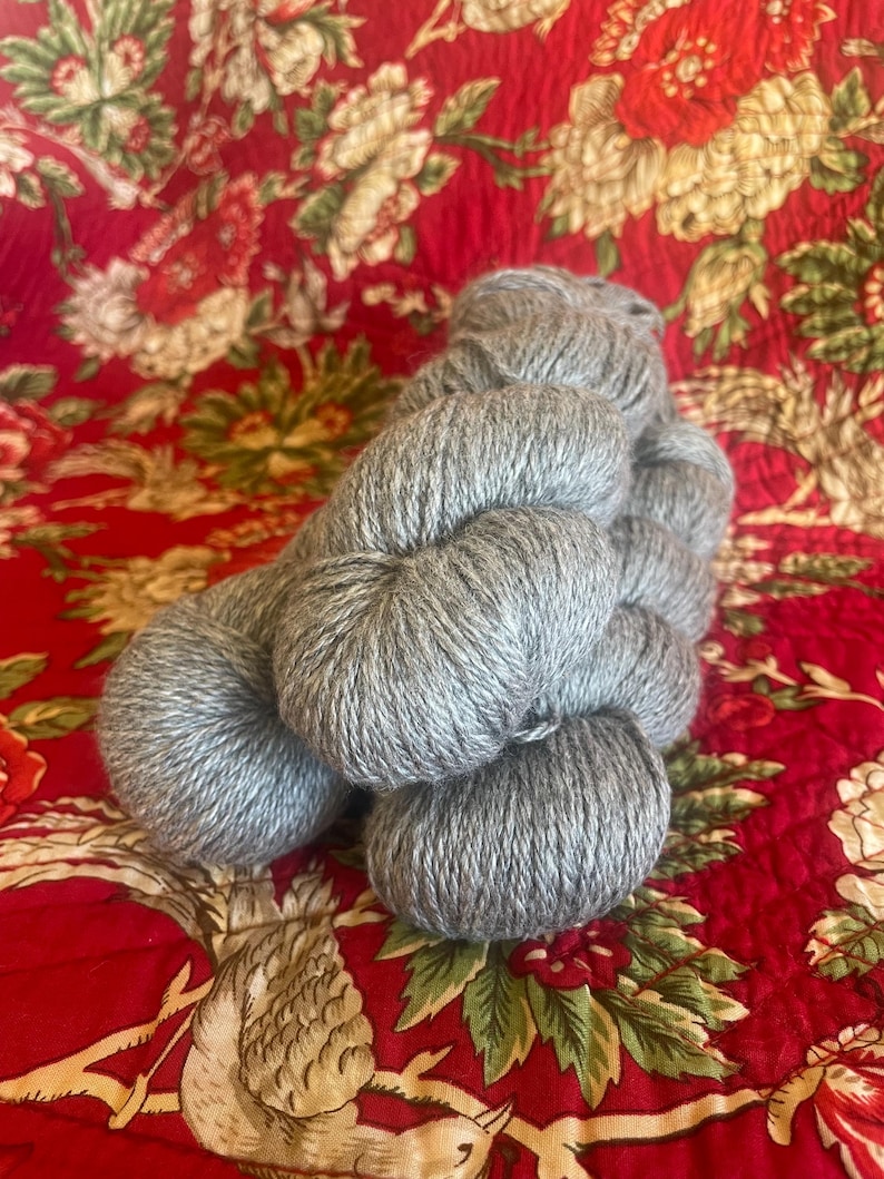 8ply - 2025 Natural Huacaya Alpaca Yarn image 7