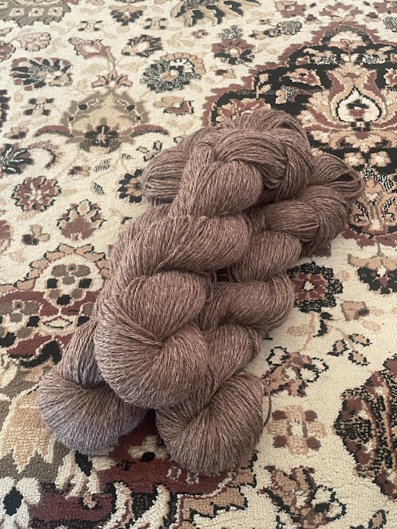 8ply - 2025 Natural Huacaya Alpaca Yarn