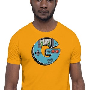 Gはゲームボーイの半袖ユニセックスTシャツ