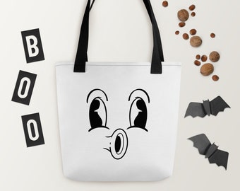 Ghost Trick or Treat Halloween Tote bag