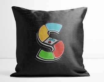 S is for Black Simon Pillow!