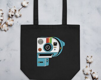 P is for Polaroid Eco Tote Bag