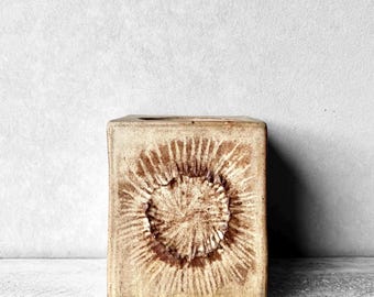 Mid Century Pottery Vase or Vessel #2 MCM Mediterranean Style Ceramic Decor