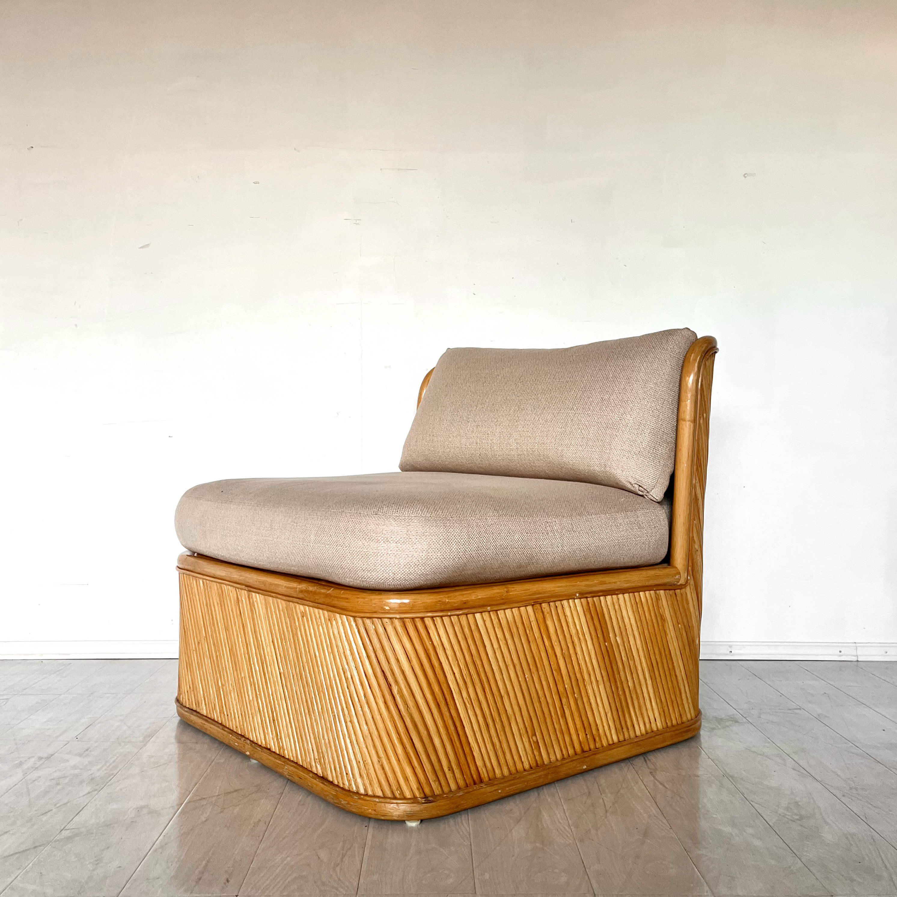 Rattan slipper chair clearance