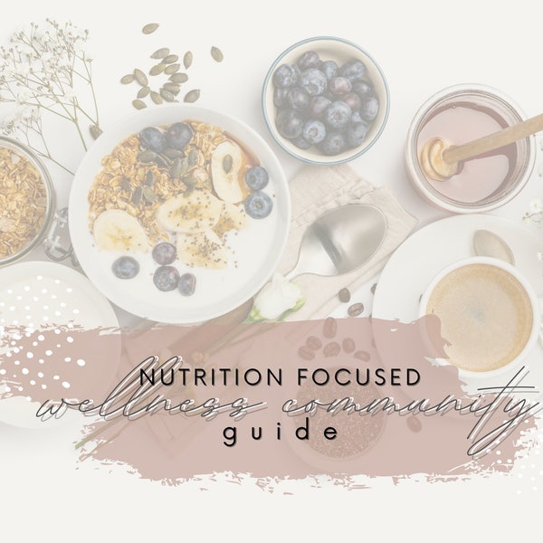 Nutrition Focused Challenge Group Guide, Challenge Group Guide, Beachbody Group Guide, 30 Day Challenge, 30 Day Challenge Template,