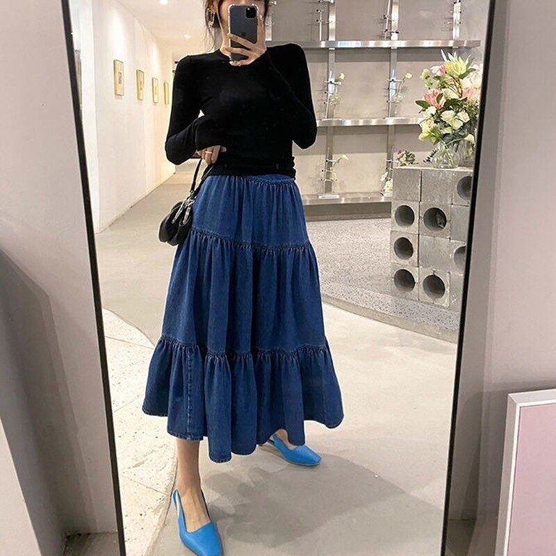Korean Skirt - Etsy