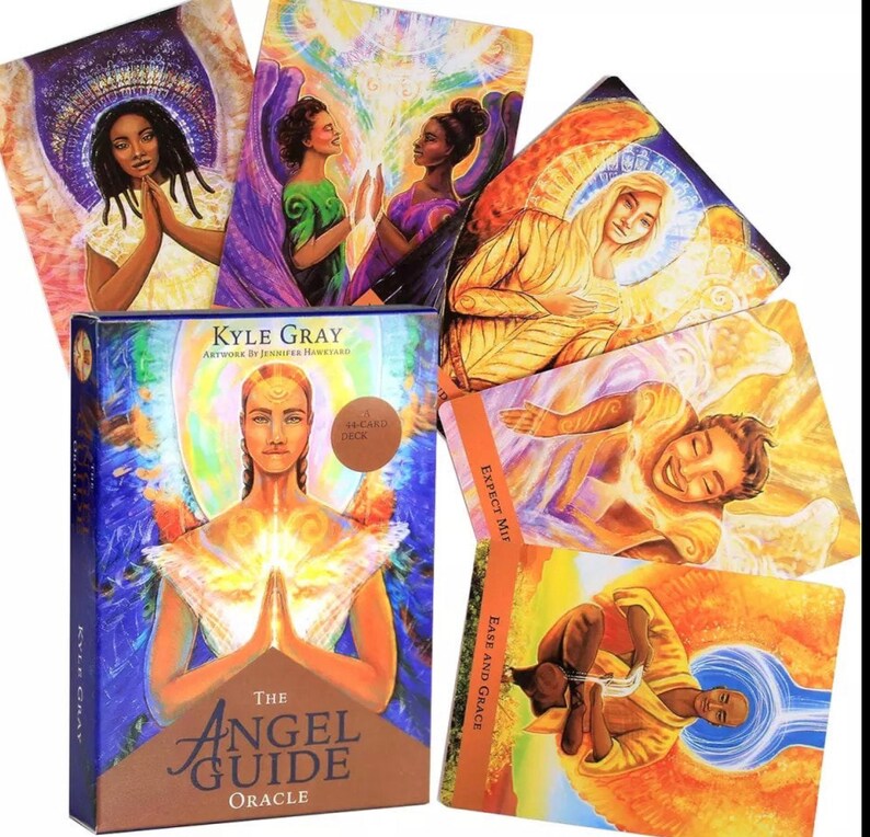 The Angel Guide Oracle, 44 Card Deck, Oracle Cards - Etsy